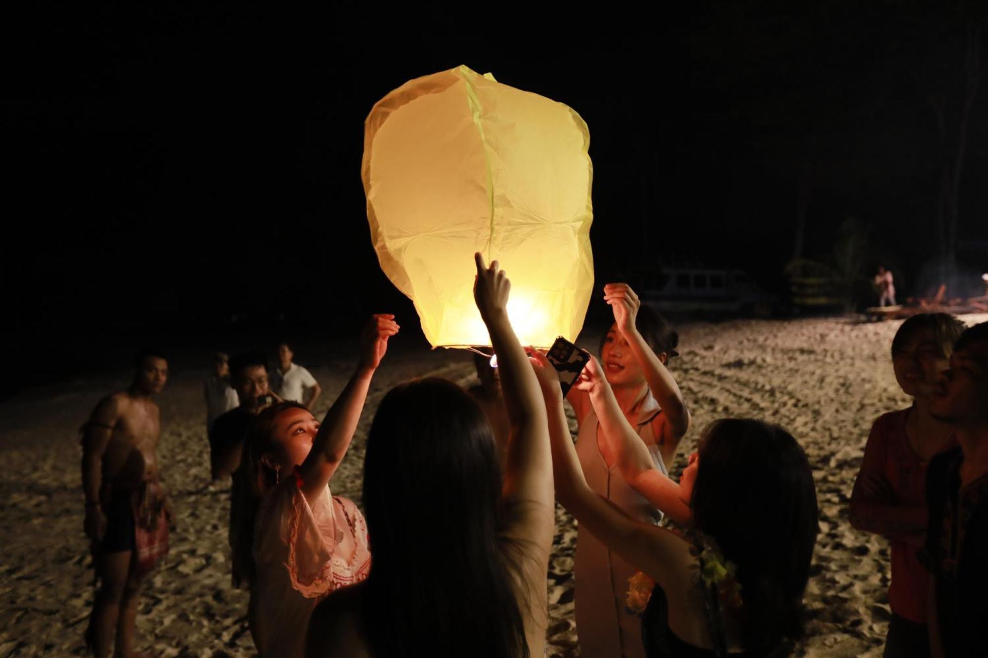 Dolphin Bay Island Resort Kota Belud Buitenkant foto